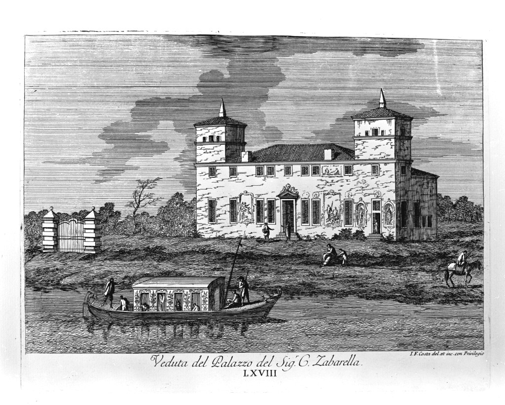 veduta di un palazzo (stampa, serie) di Costa Giovan Francesco (sec. XVIII)
