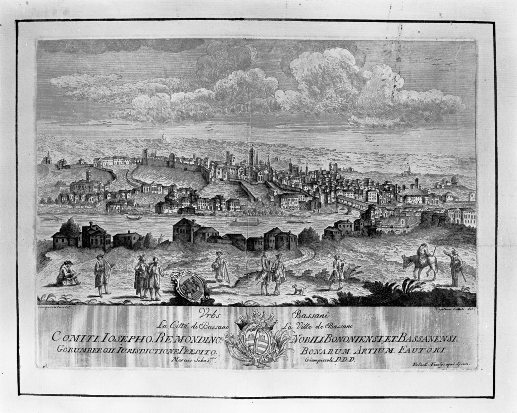 veduta di città (stampa, serie) di Giampiccoli Marco Sebastiano, Canal Cristoforo (seconda metà sec. XVIII)