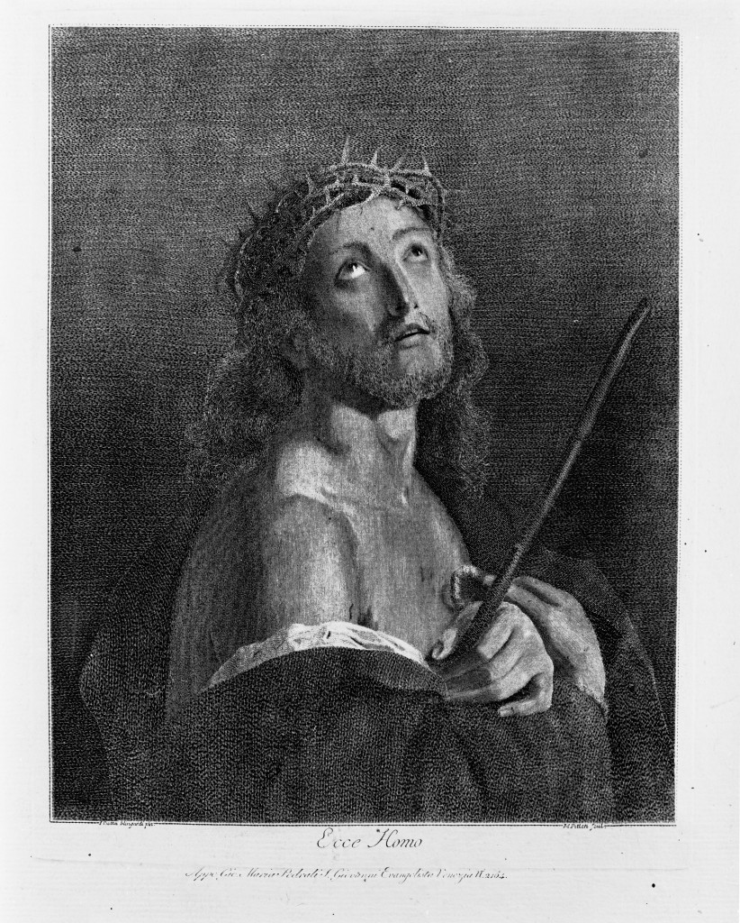 Ecce Homo (stampa) di Pitteri Marco Alvise, Mengardi Giovanni Battista (sec. XVIII)