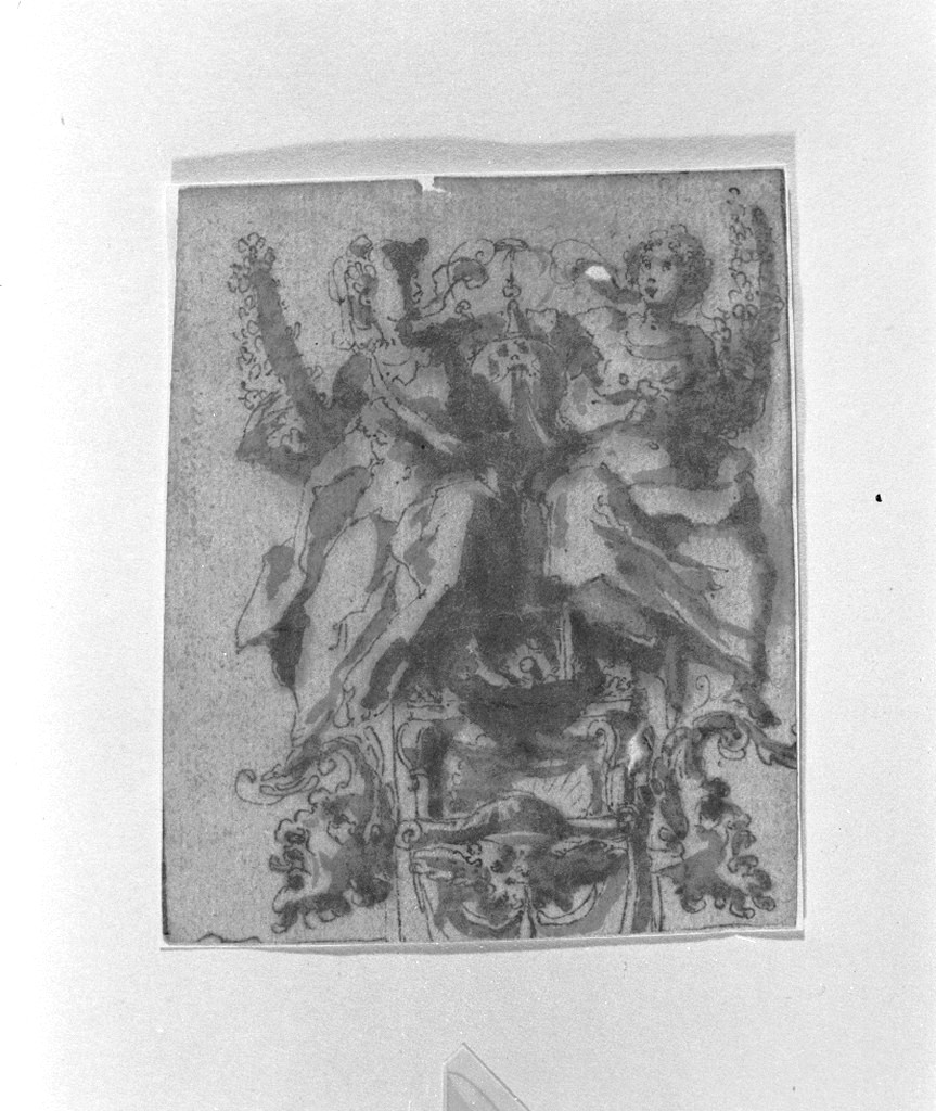 grottesche (disegno, opera isolata) di Marchetti Marco (sec. XVI)