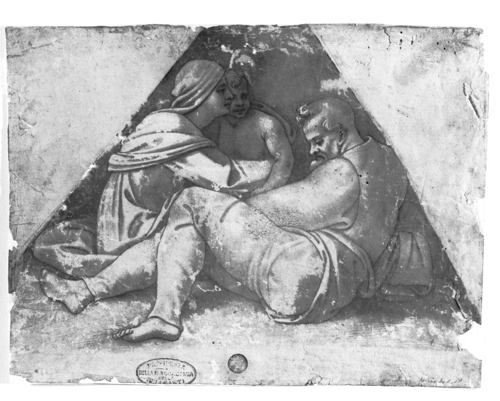 Giosuè (disegno, opera isolata) - ambito italiano (sec. XVII)