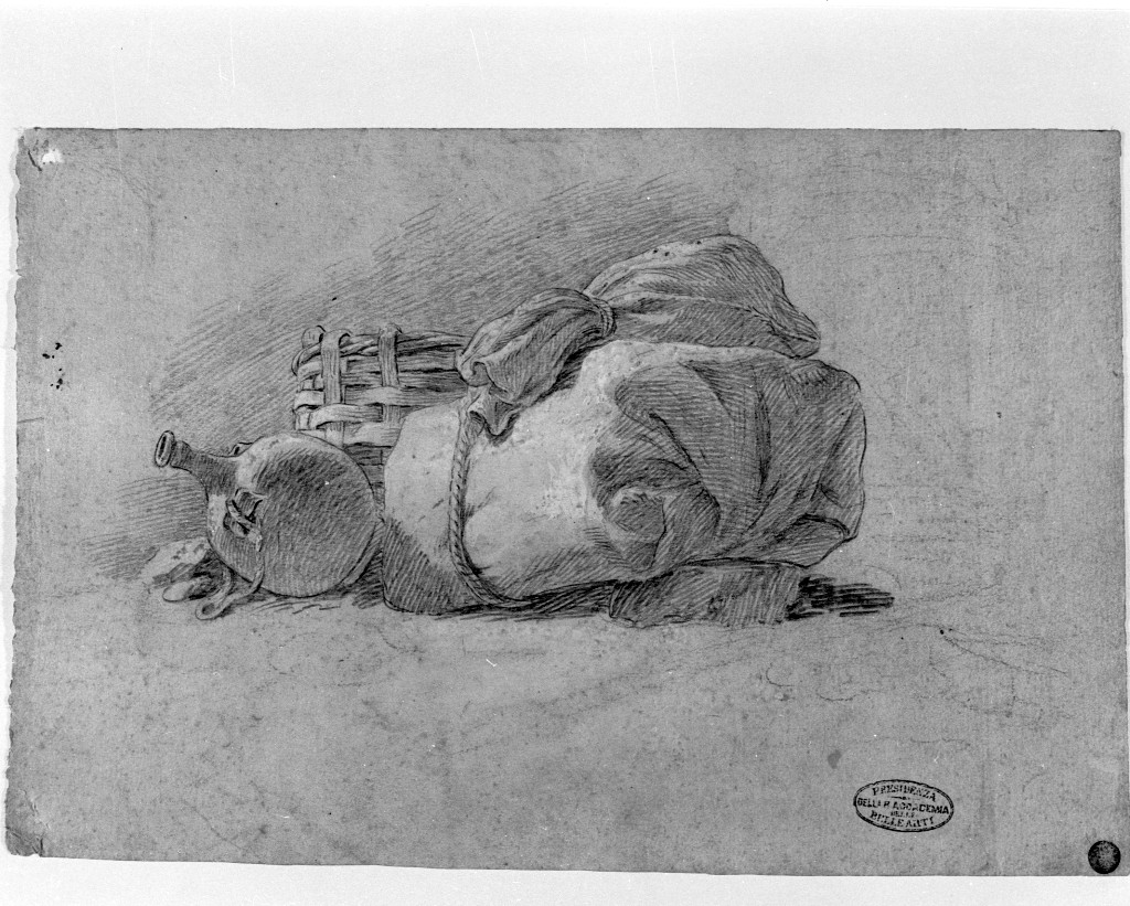 natura morta (disegno, opera isolata) di Londonio Francesco (attribuito) (seconda metà sec. XVIII)