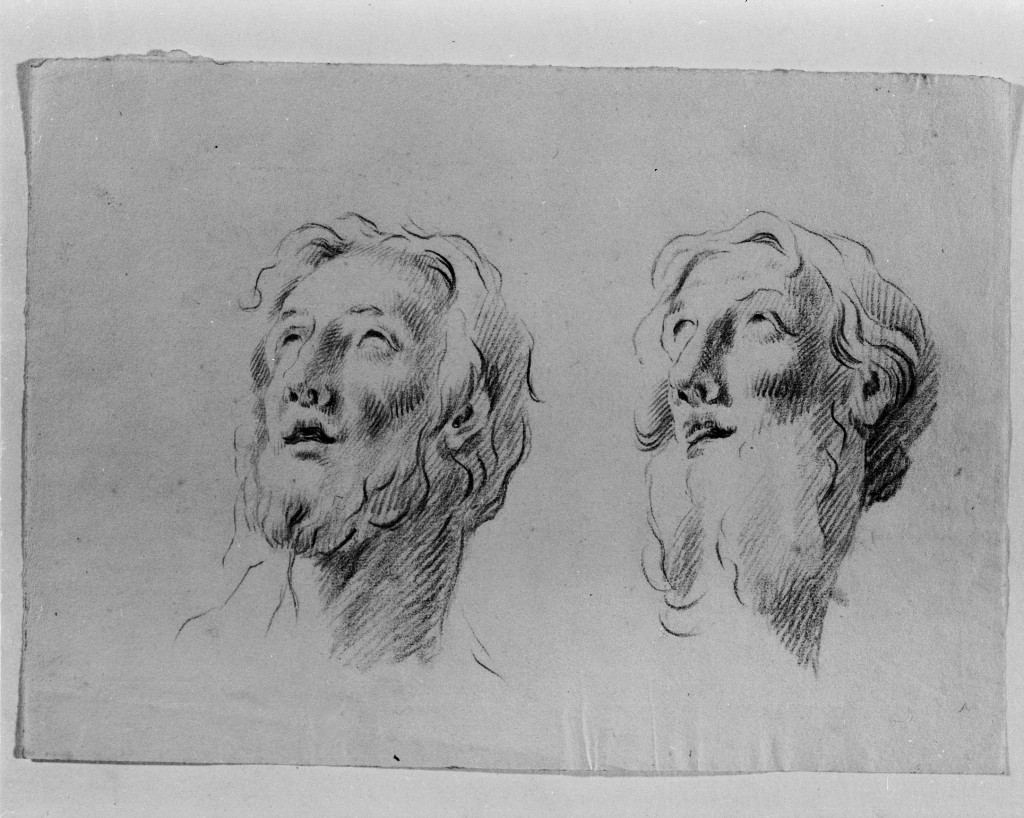 studio di parti anatomiche (disegno, opera isolata) di Pittoni Giovanni Battista (scuola) (sec. XVIII)