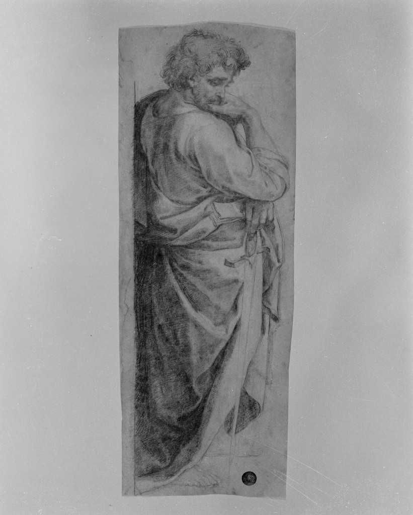 San Paolo (disegno, opera isolata) - ambito romano (fine sec. XVI)