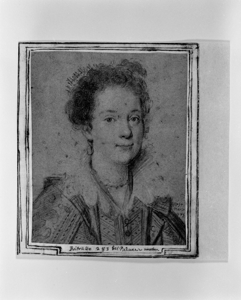 ritratto di donna (disegno, opera isolata) di Leoni Ottavio (sec. XVII)