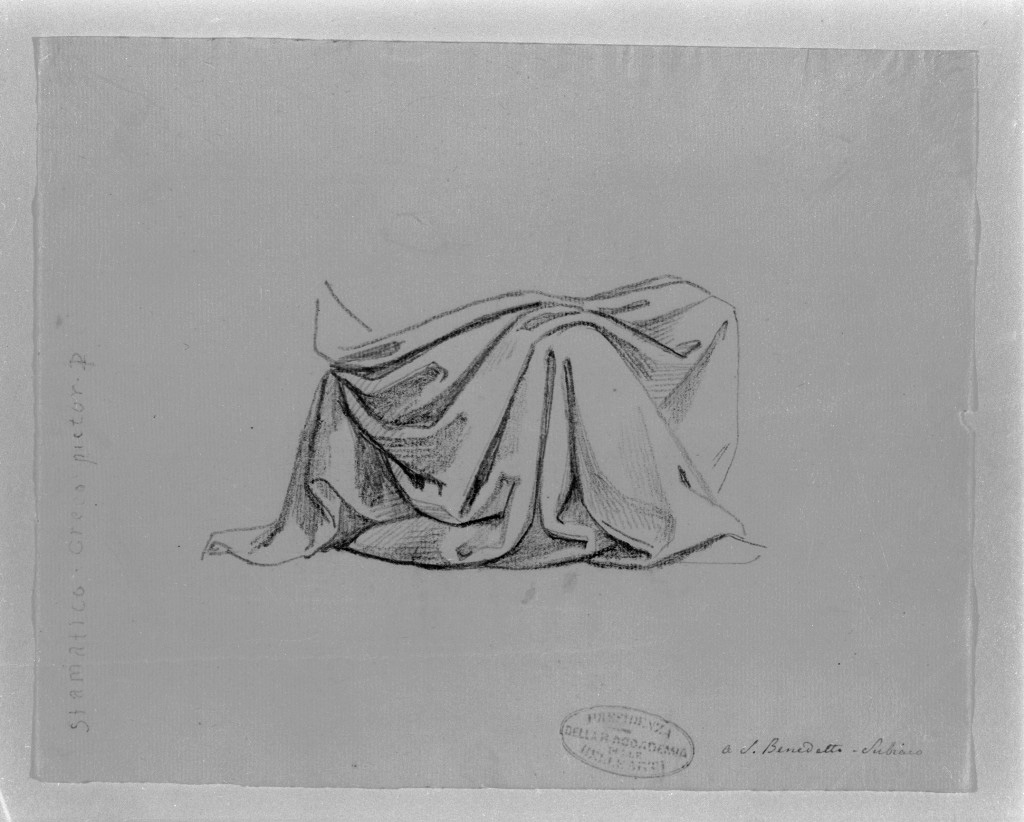 figura antropomorfa (disegno, opera isolata) di De Superville Pierre Davide Humbert (sec. XVIII)