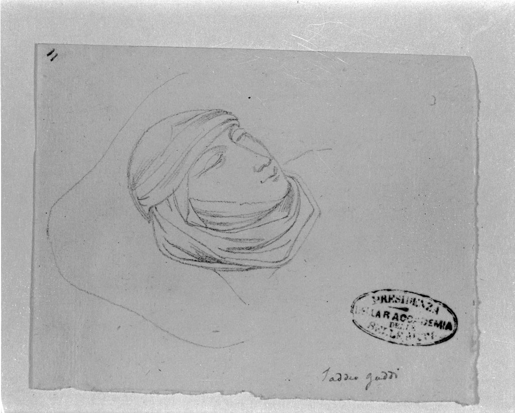 figura antropomorfa (disegno, opera isolata) di De Superville Pierre Davide Humbert (sec. XVIII)