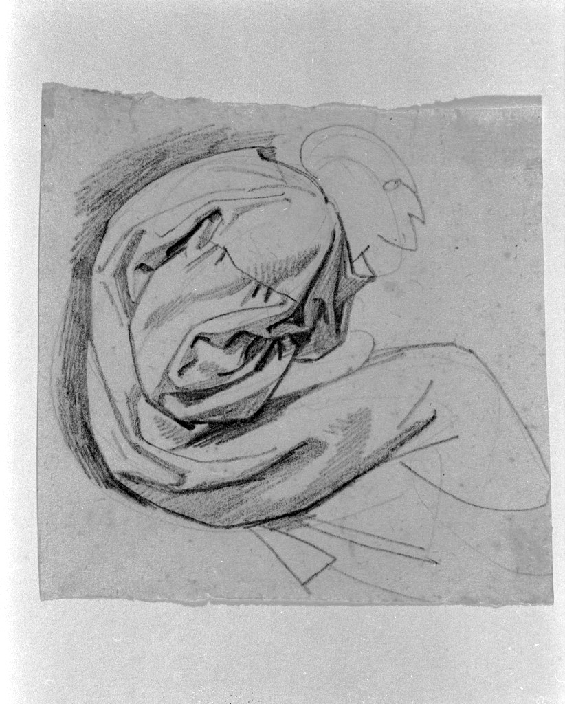 figura antropomorfa (disegno, opera isolata) di De Superville Pierre Davide Humbert (sec. XVIII)