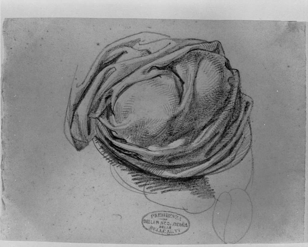 figura antropomorfa (disegno, opera isolata) di De Superville Pierre Davide Humbert (sec. XVIII)