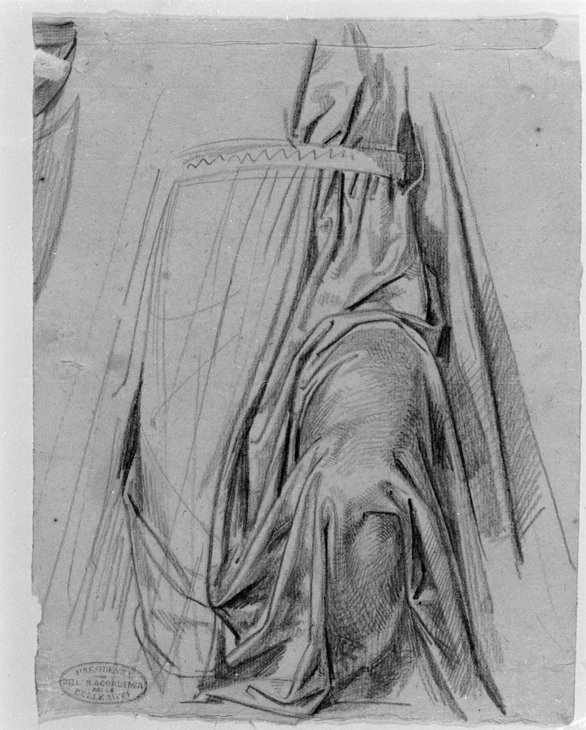 figura antropomorfa (disegno, opera isolata) di De Superville Pierre Davide Humbert (sec. XVIII)