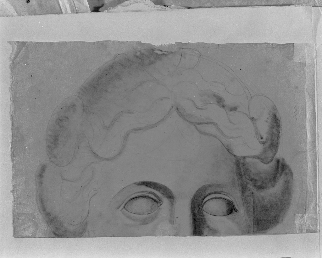 ritratto di donna (disegno, opera isolata) di De Superville Pierre Davide Humbert (sec. XVIII)