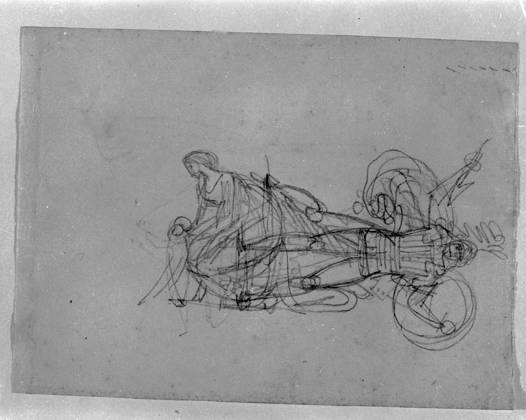 studio di figure (disegno, opera isolata) di De Superville Pierre Davide Humbert (secc. XVIII/ XIX)