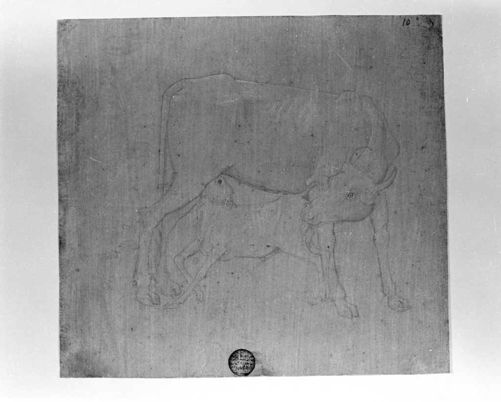 animali (disegno, opera isolata) di Benozzo di Lese detto Benozzo Gozzoli (sec. XV)