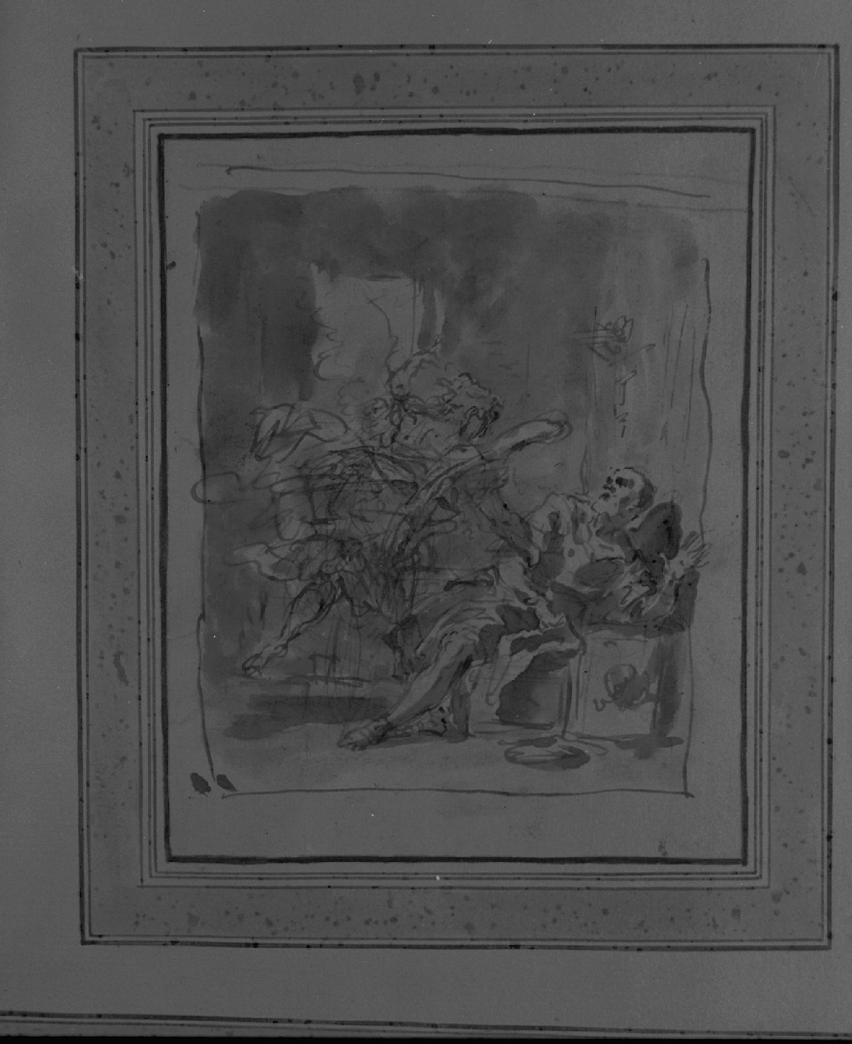 San Pietro liberato dal carcere (disegno, elemento d'insieme) di Ricci Sebastiano (secc. XVII/ XVIII)