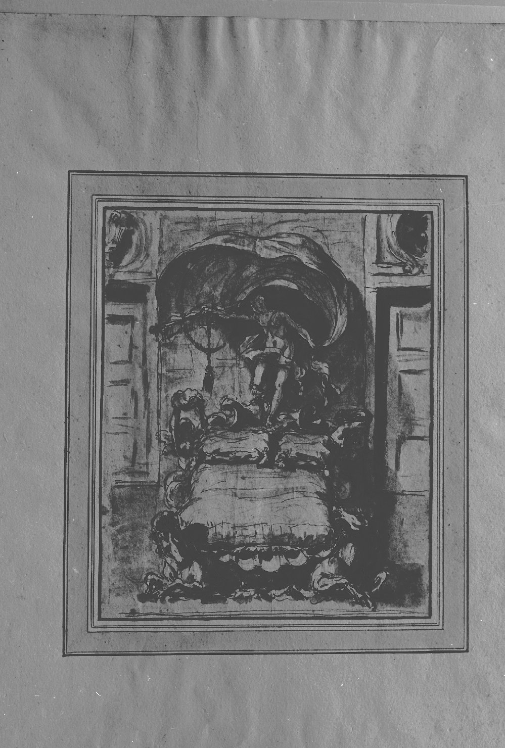 fortuna (disegno, opera isolata) di Ricci Sebastiano (secc. XVII/ XVIII)