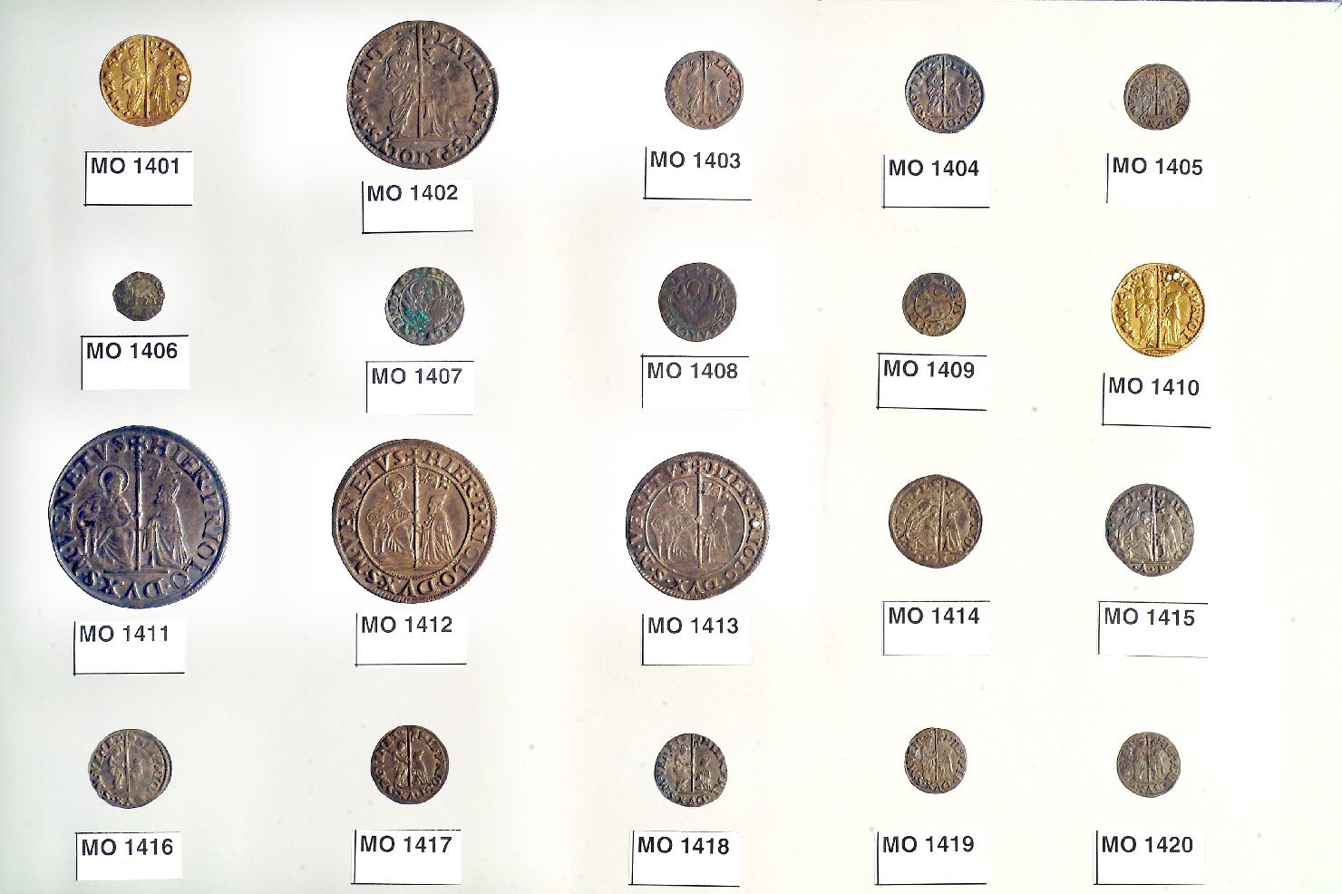 moneta - 1/4 di ducato - ambito veneziano (sec. XVI)