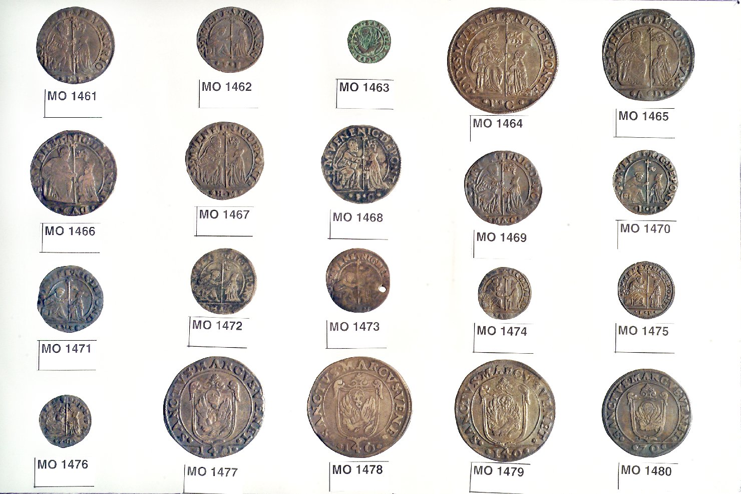 moneta - scudo - ambito veneziano (sec. XVI)