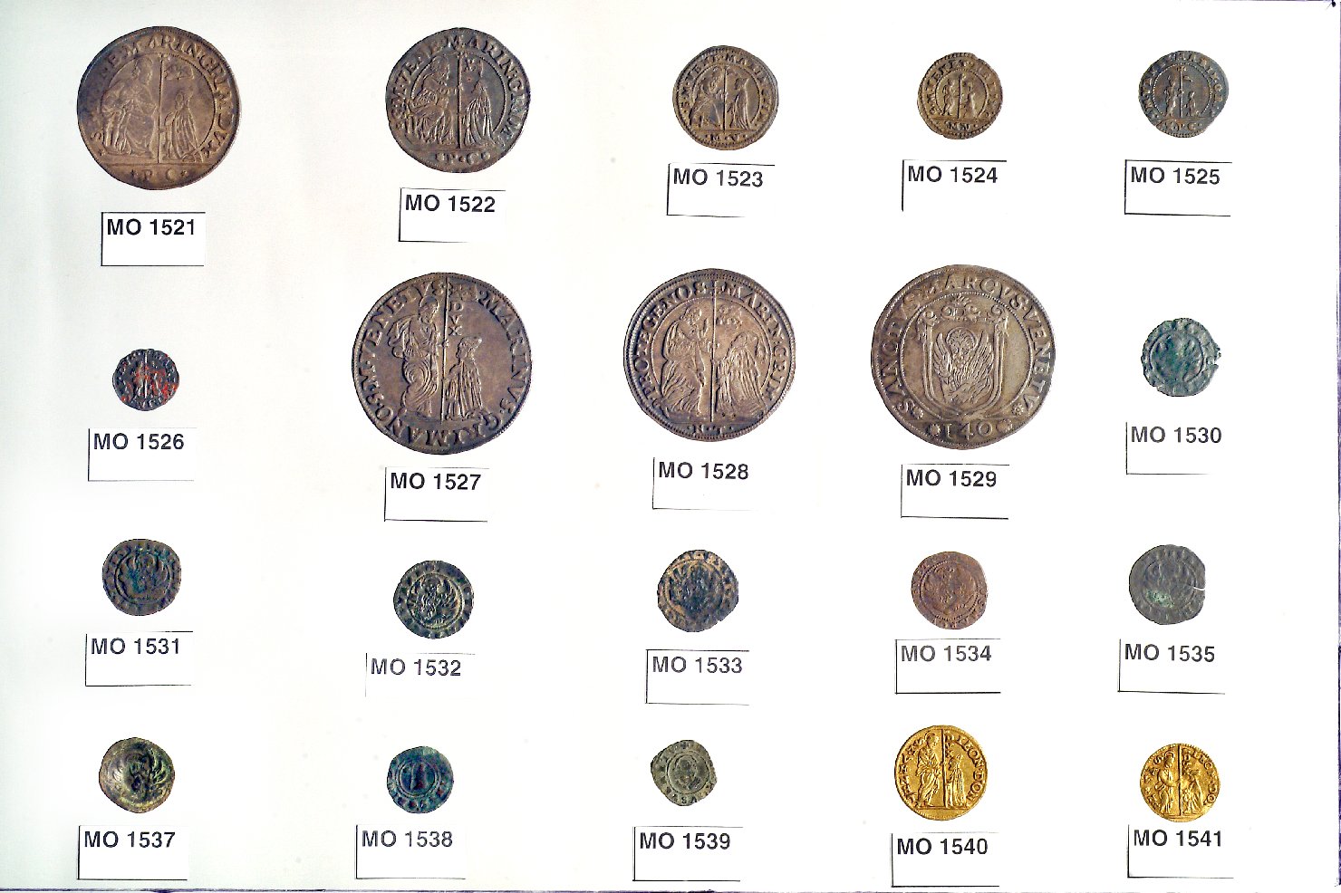 moneta - 1/2 scudo - ambito veneziano (secc. XVI-XVII)