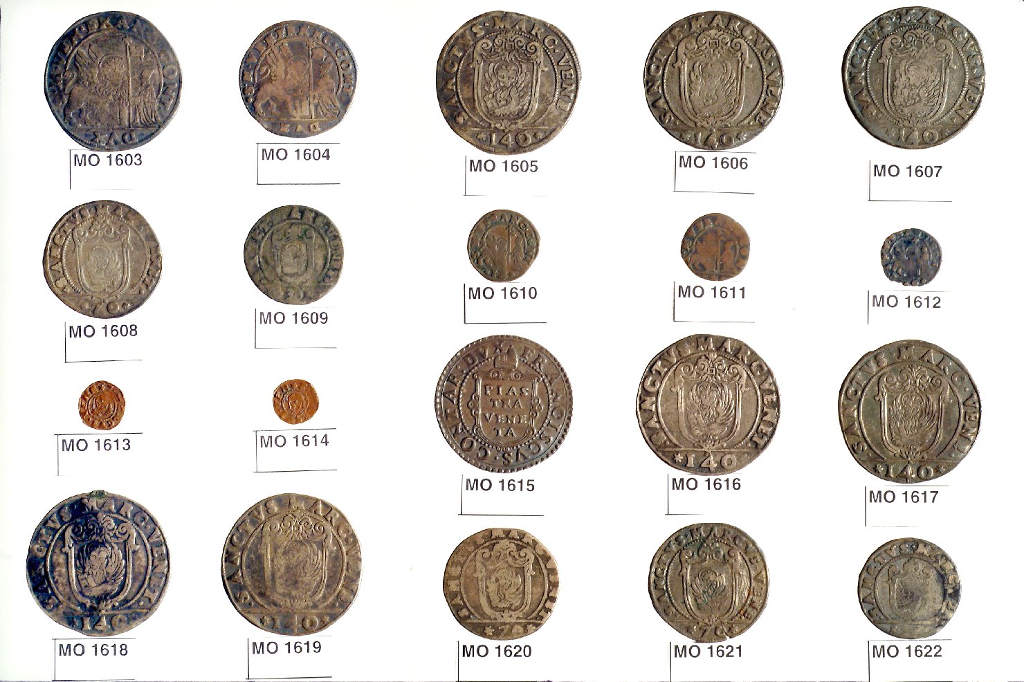 moneta - 7 lire - ambito veneziano (sec. XVII)