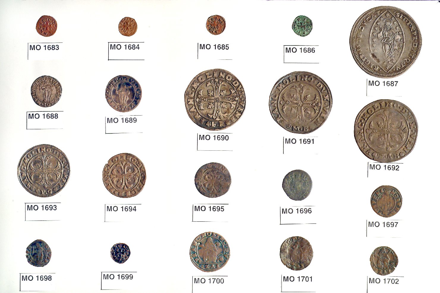 moneta - bagattino - ambito veneziano (sec. XVII)