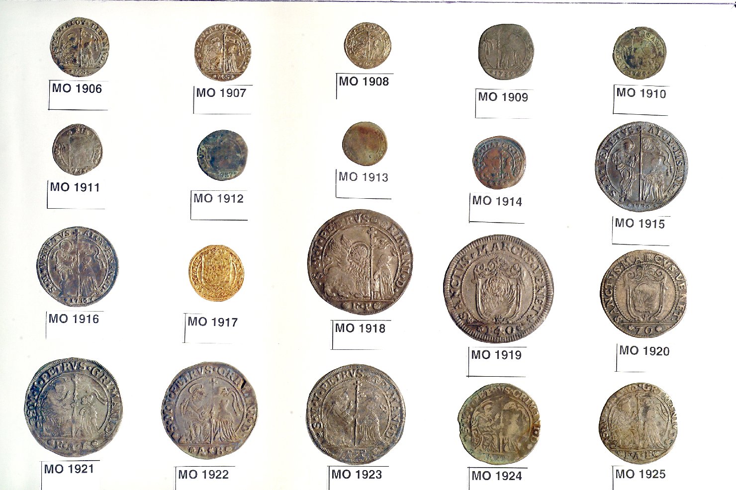 moneta - 1/8 di ducato - ambito veneziano (sec. XVIII)