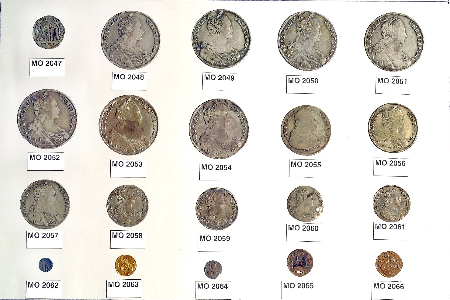 moneta - mezzanino - ambito veneziano (sec. XVIII)