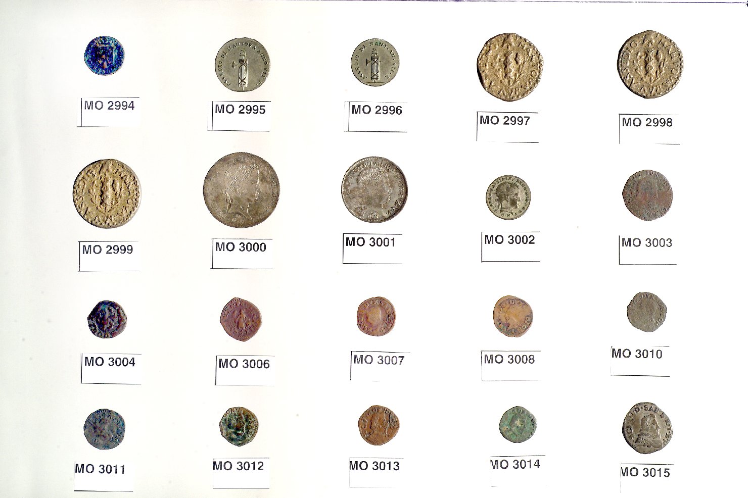 moneta - 10 soldi - ambito mantovano (sec. XVIII)