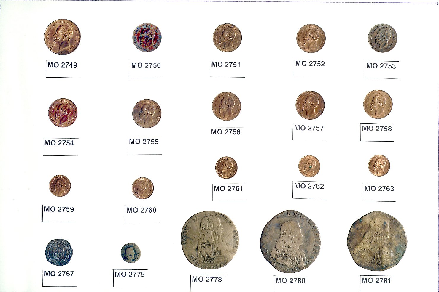 moneta - ambito milanese (sec. XVII)