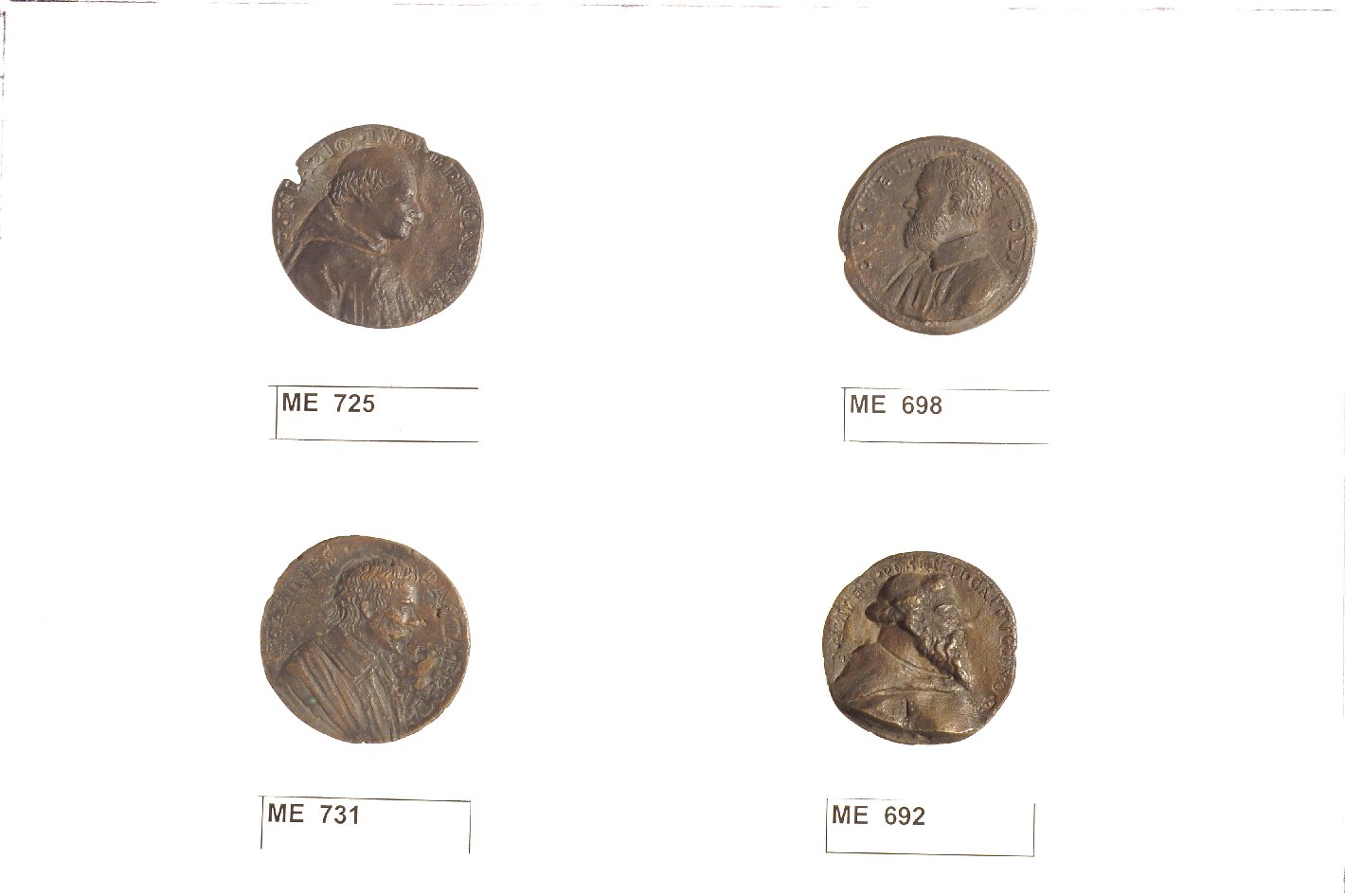 medaglia - ambito bergamasco (secc. XVI/ XVII)