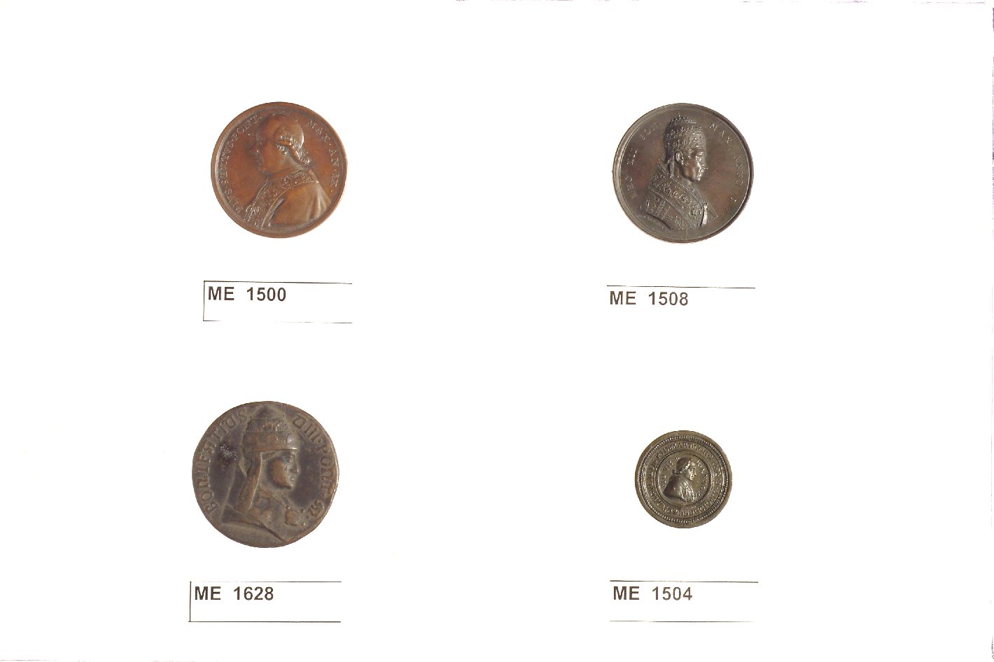 medaglia - ambito romano (sec. XVIII)
