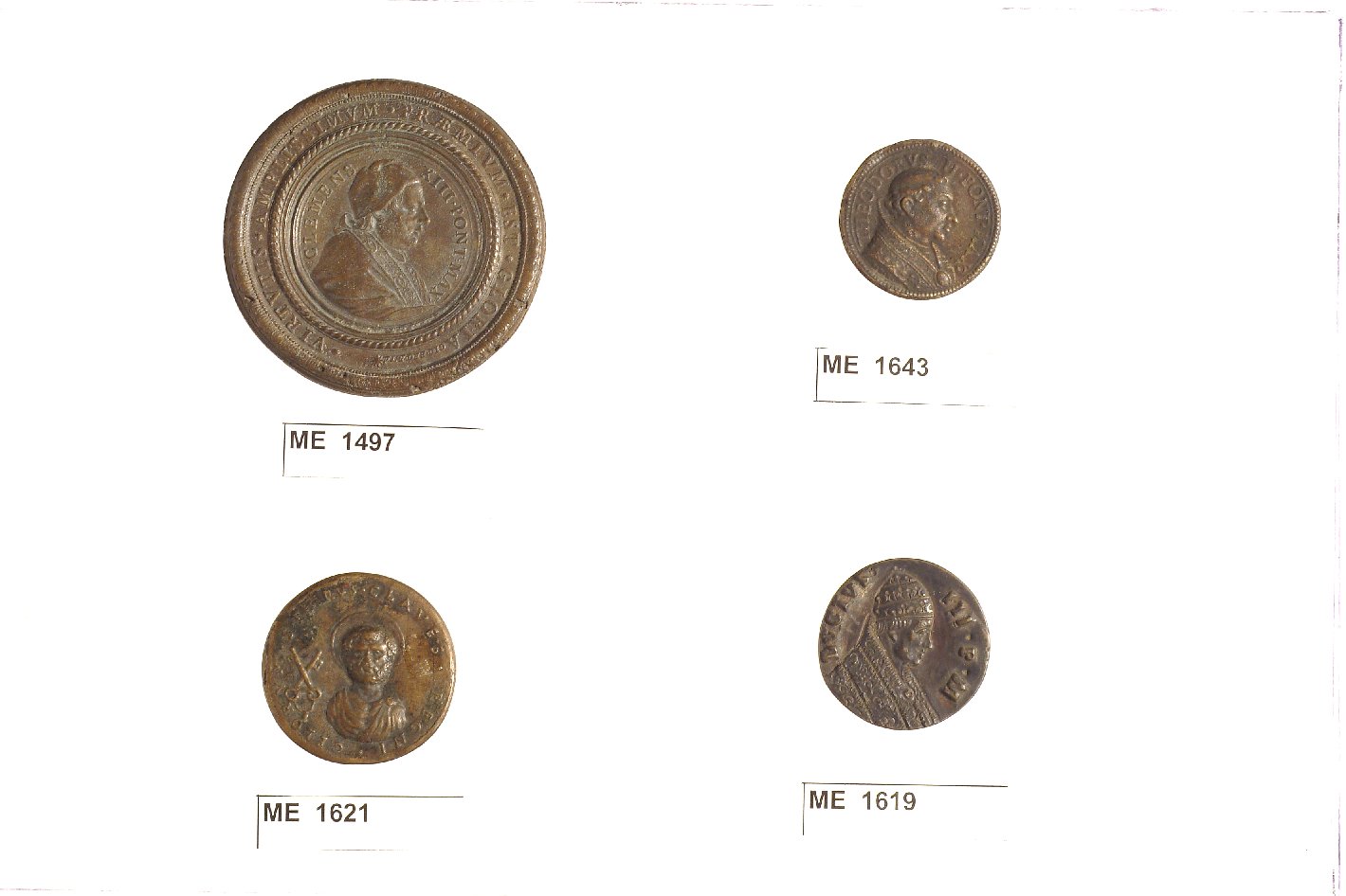 medaglia - ambito romano (sec. XVIII)