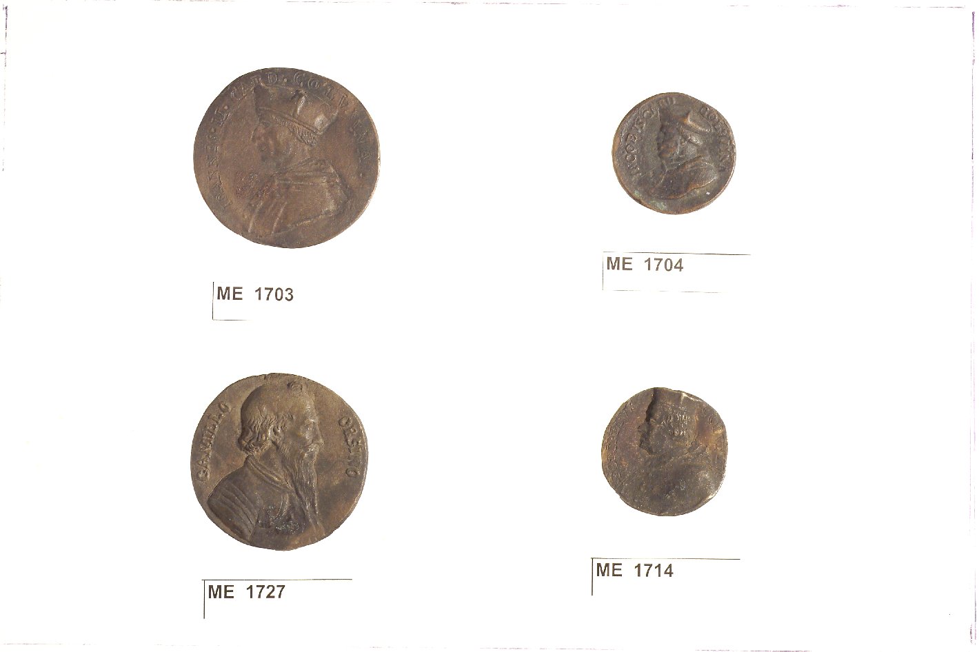 medaglia - ambito romano (sec. XIII)