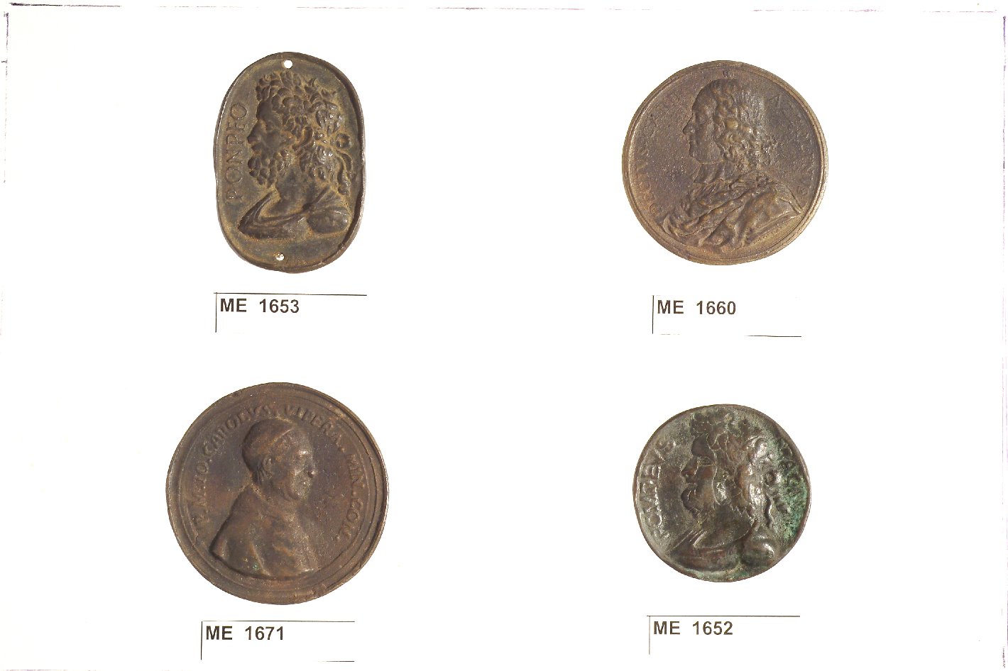 medaglia - ambito romano (sec. XVII)