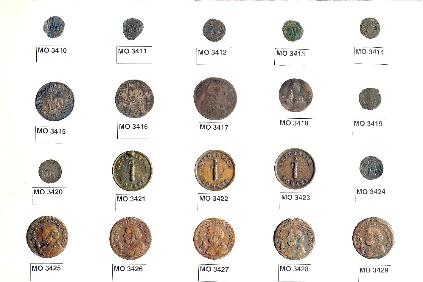 moneta - ambito marchigiano (sec. XVIII)
