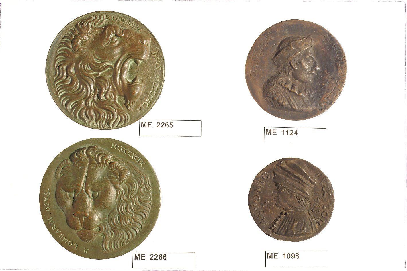 medaglia - bottega veneta (sec. XV d.C)