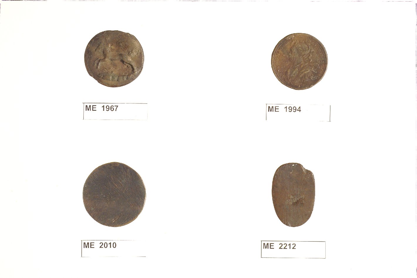 medaglia - bottega veneta (sec. XVI d.C)