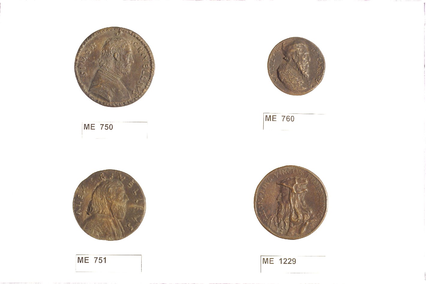 medaglia - bottega italiana (sec. XVI d.C)