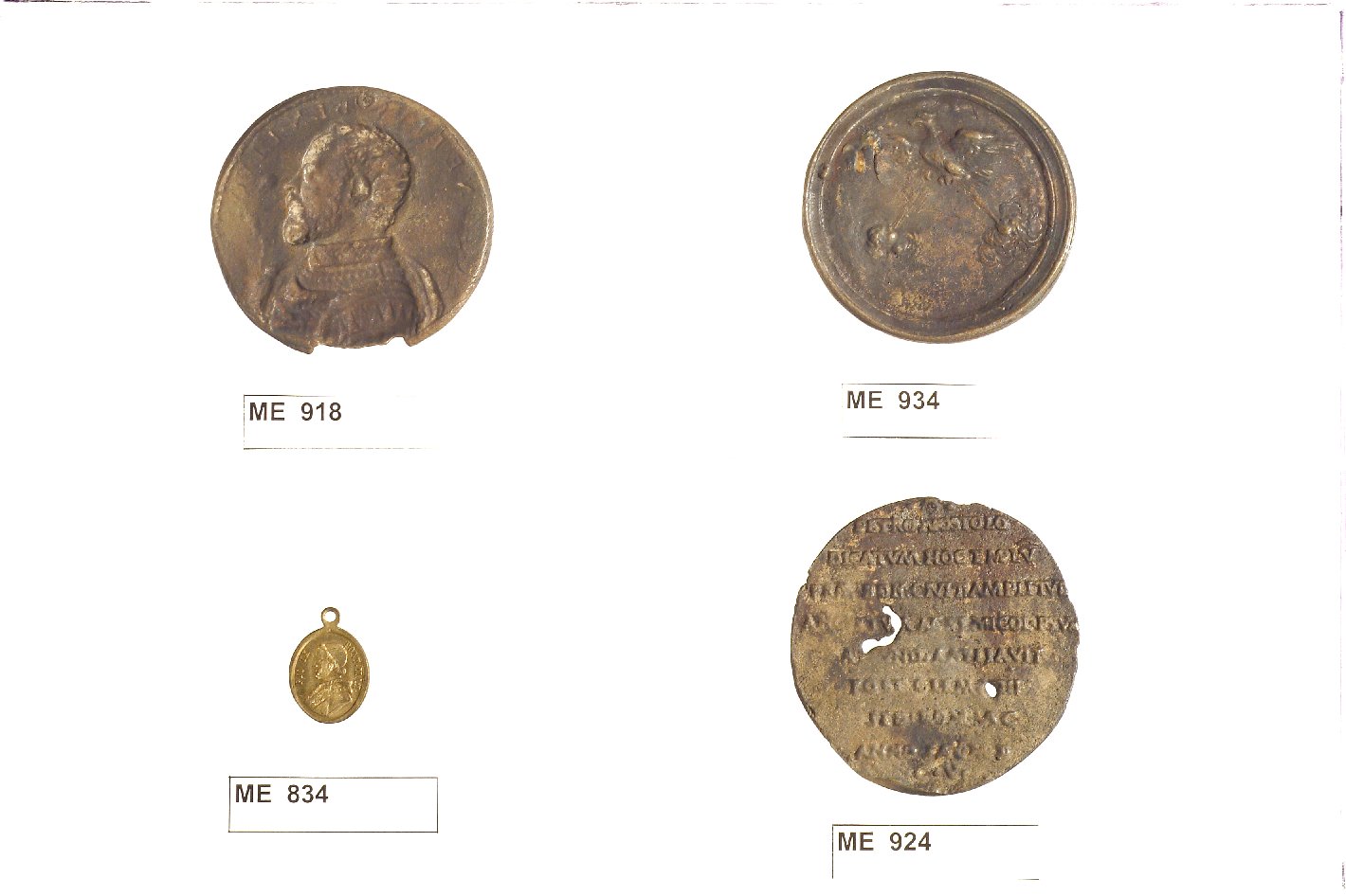 medaglia - bottega bolognese (sec. XVIII d.C)
