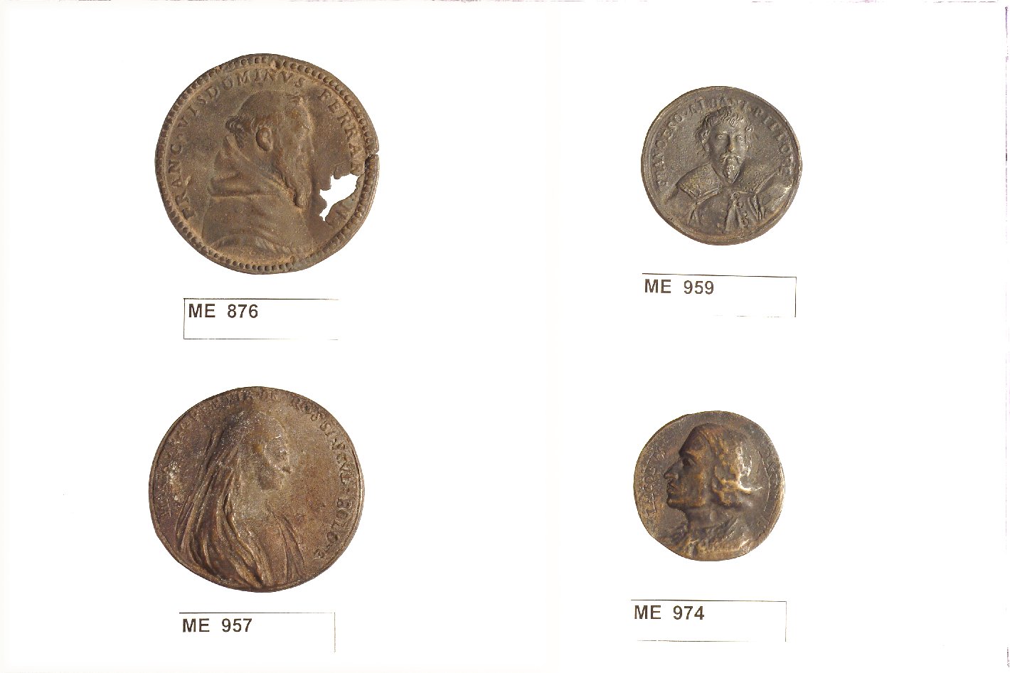 medaglia - bottega cesenate (sec. XVII d.C)