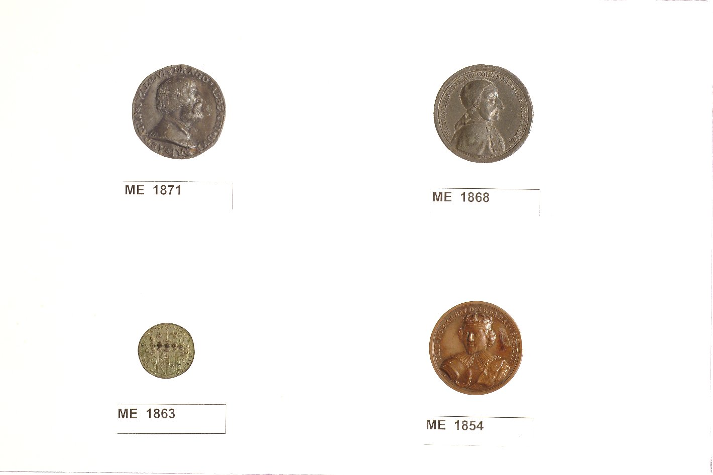 medaglia - ambito tedesco (sec. XVIII)