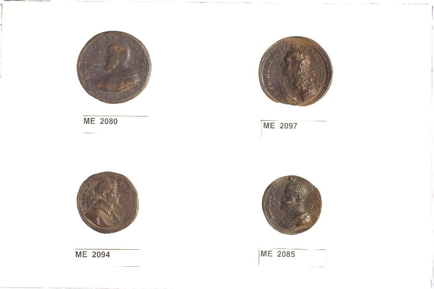 medaglia - ambito francese (sec. XVI)