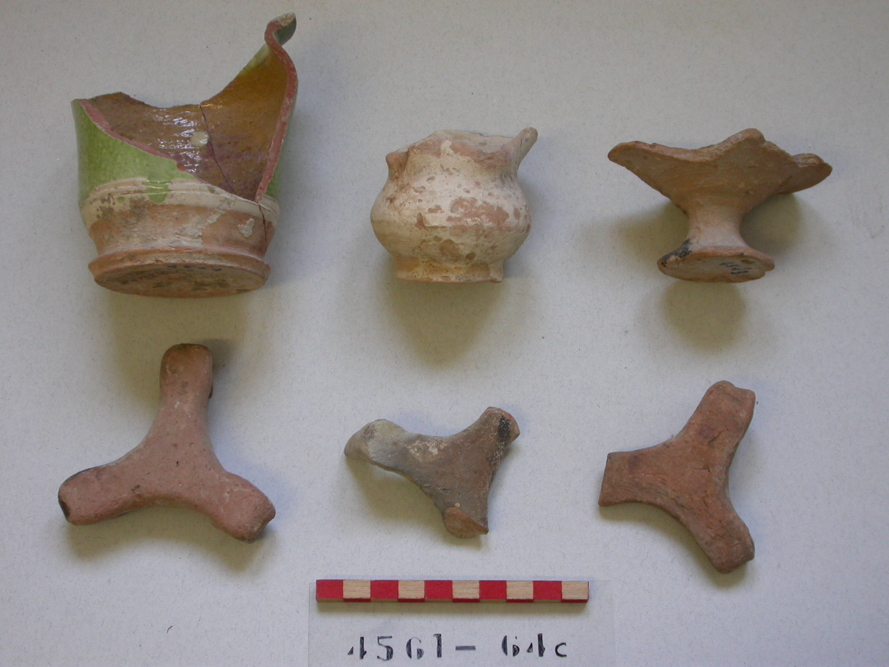 boccale, frammento - ambito mantovano (secc. XVII/ XVIII)