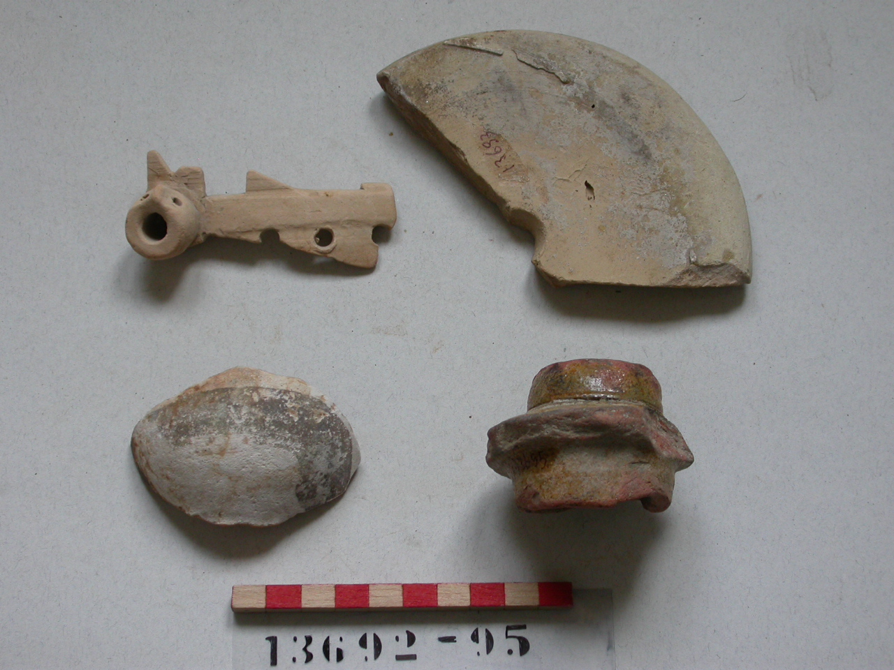 tappo, frammento - ambito veneto (secc. XVI/ XVII)