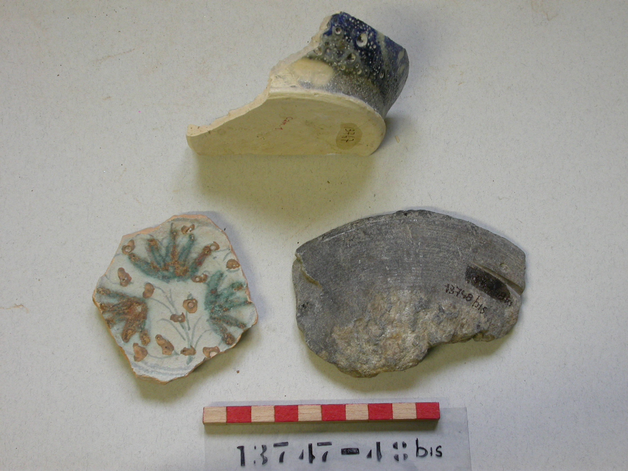 boccale, frammento - ambito veneziano (sec. XVI)