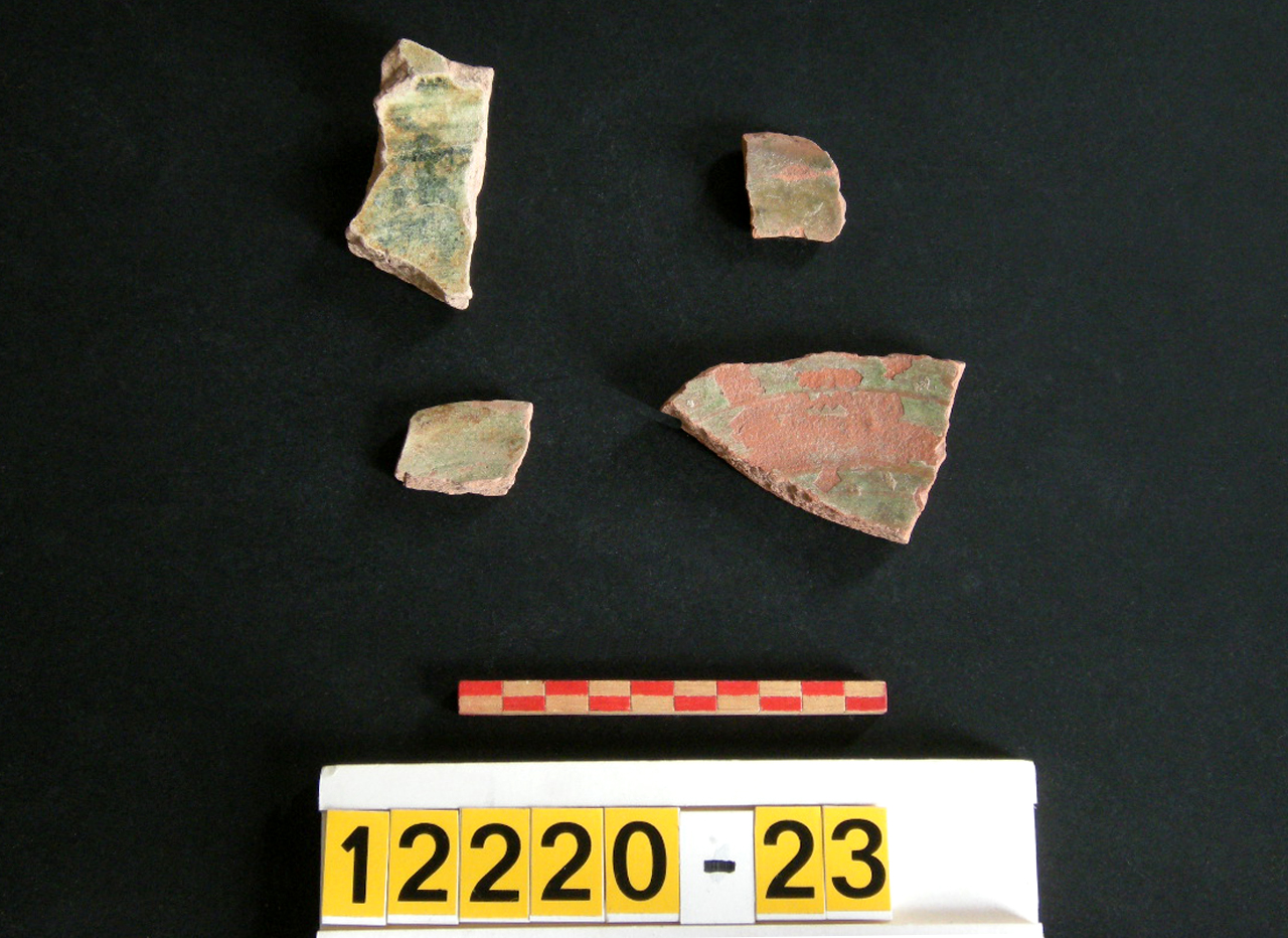 piatto, frammento - ambito veneziano (secc. XIII/ XIV)