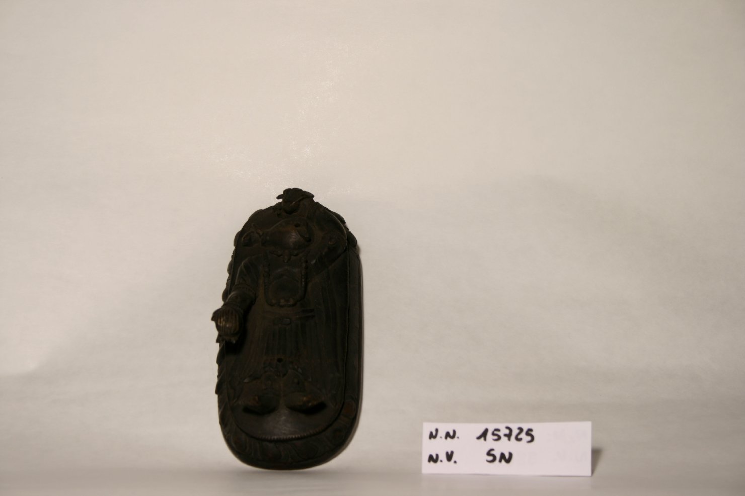 Ganesh (?) (placchetta, opera isolata) - ambito siamese (?) (inizio sec. XIX)