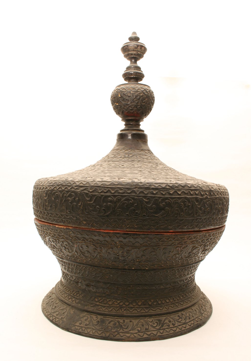 stupa (coppa, opera isolata) - ambito birmano (prima metà sec. XIX)