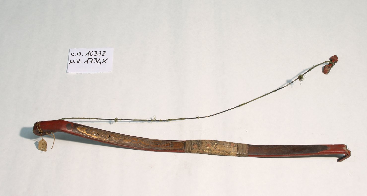 drago, motvi vegetali (arco, opera isolata) - ambito cinese (?) (inizio sec. XIX)