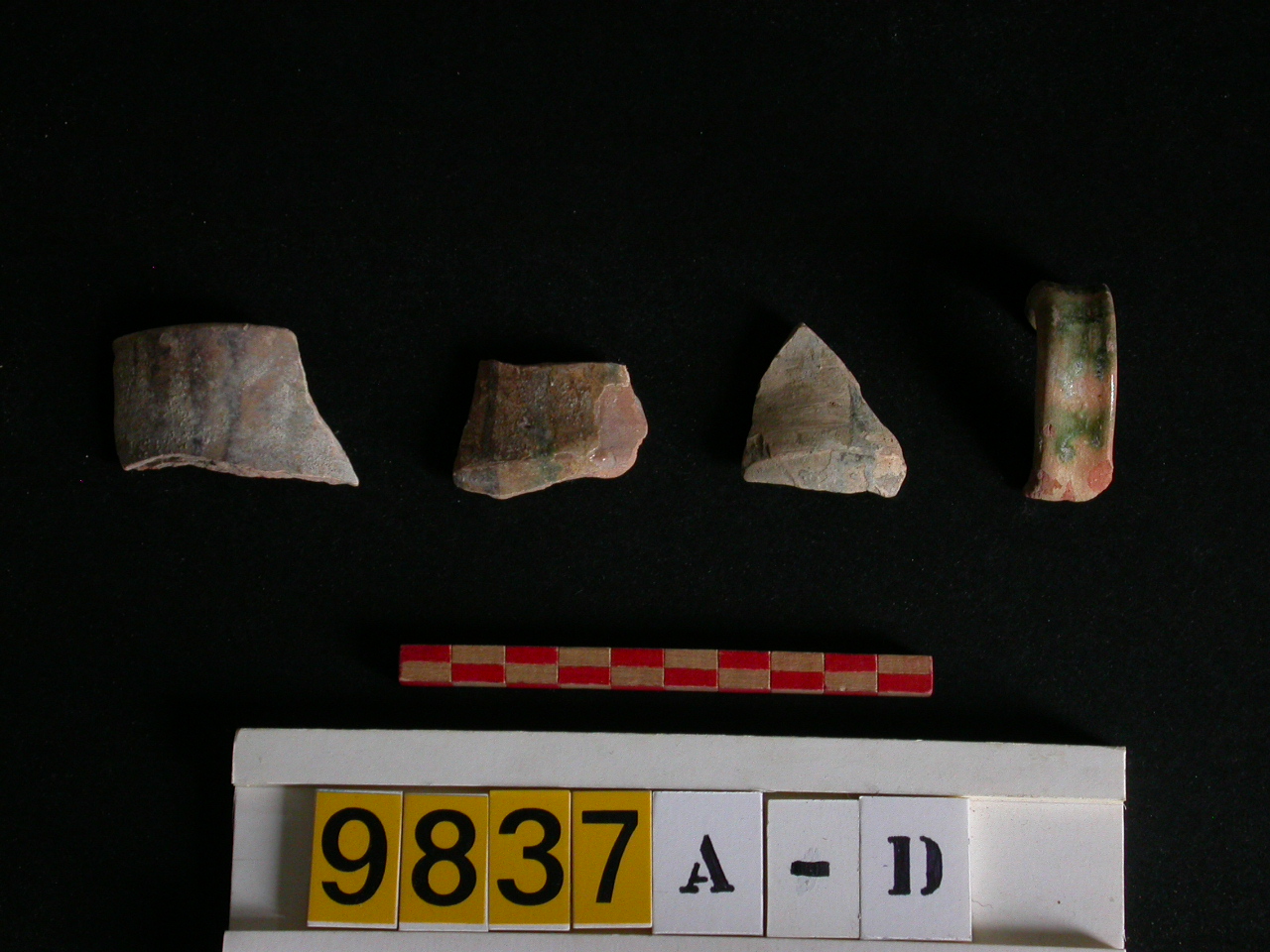 tazzotto, frammento - ambito veneziano (secc. XIII/ XIV)