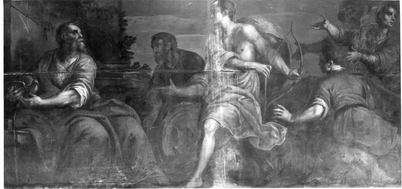 Allegoria, figure allegoriche (dipinto, opera isolata) - ambito veneziano (sec. XVI)